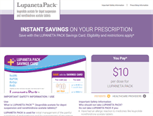 Tablet Screenshot of lupanetapack.com